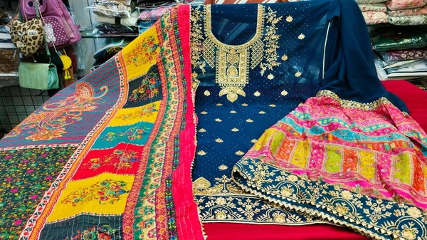 Zari Work Suit 