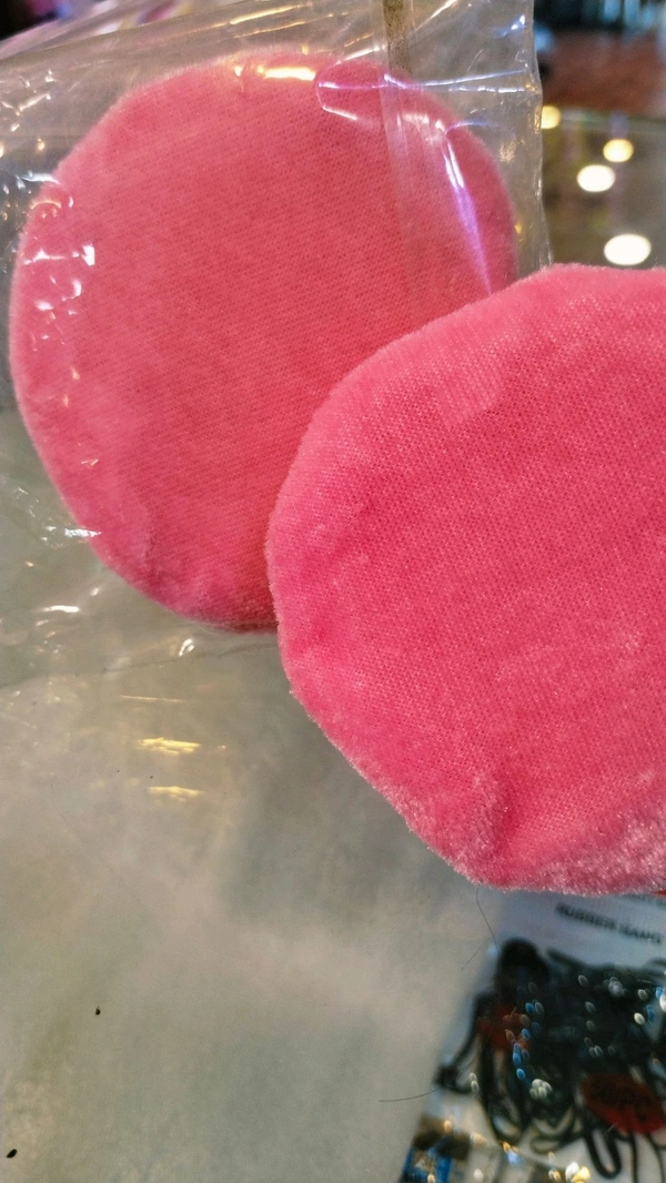 Powder Puff Buy One Get 1  - Magenta / Fuchsia