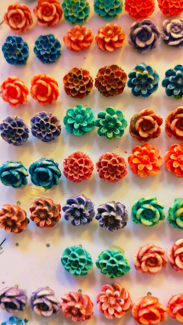 Earings Rose Tops