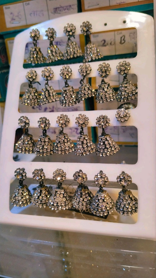 Ad Stone Jhumka