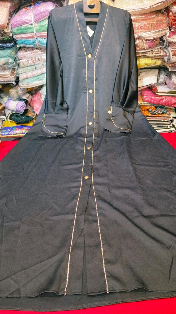  fancy abaya - 48 (4xl)Inche  : 50