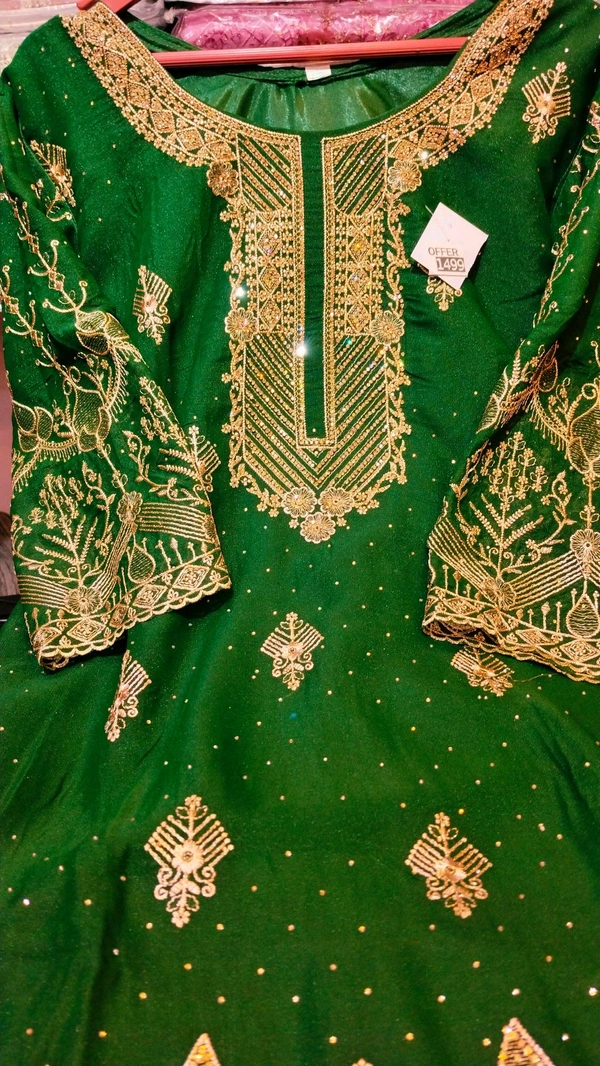 fancy dress green - L