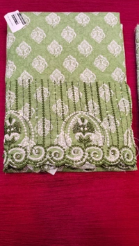  jaipuri cotton  - Green
