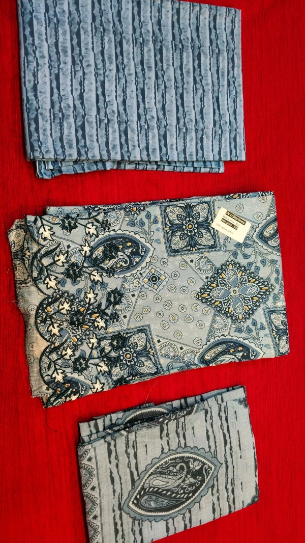  jaipuri cotton  - Blue