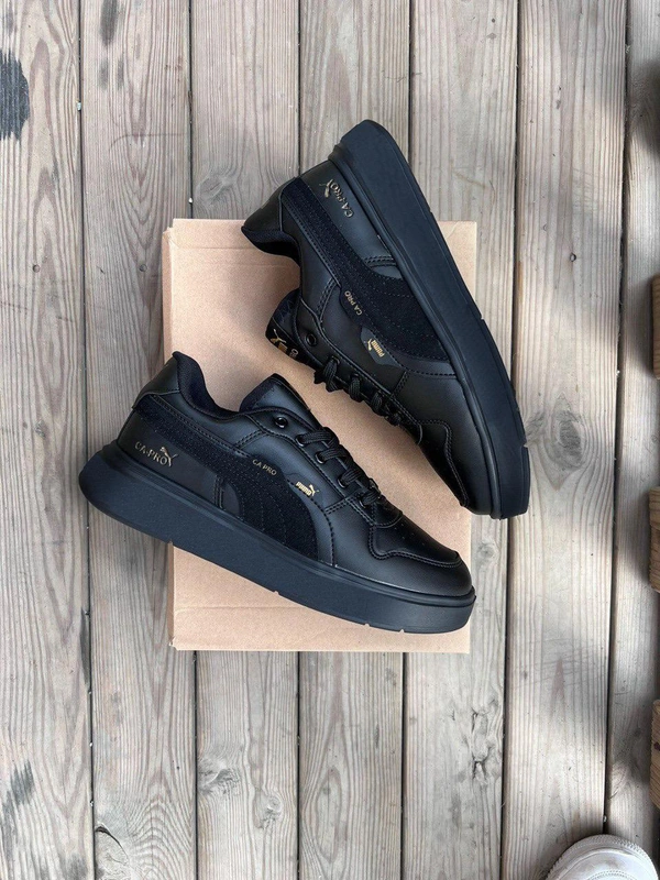 Puma CA PRO Shoes  - Full Black, 10