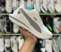 Puma X Ferrari Shoes - Black+White, 6