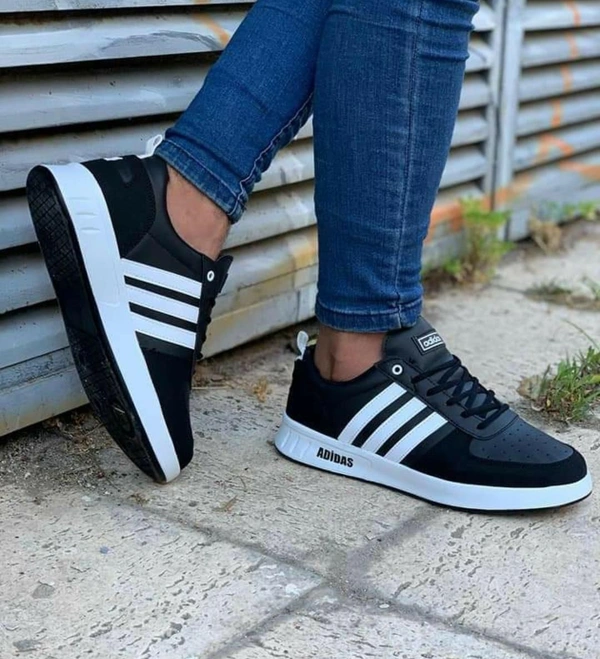 Adidas Casual Sneakers, Limited Time Offer  - Black Style 2, 10