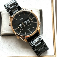 Fossil Drum Roller Metal Strap Editing 