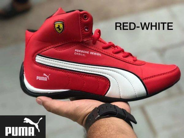 Puma Red-White - Red, 8