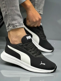 Puma Shoes R2 - Black Cheque, 6