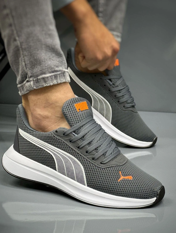 Puma Shoes R2 - Black Cheque, 6
