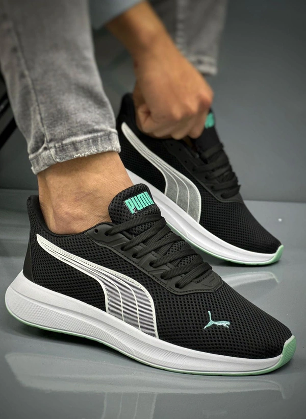Puma Shoes R2 - Black Cheque, 8