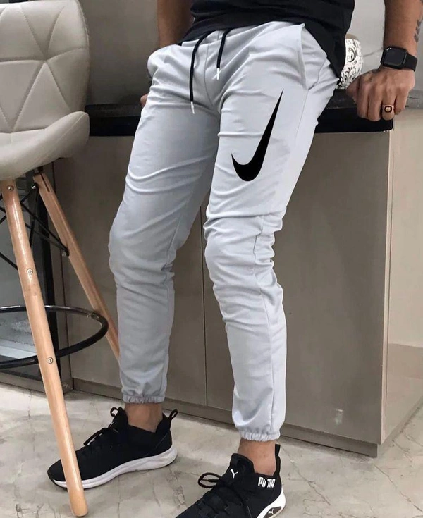 Nike 4 Way Lycra Quality Premium  - Greyish White, XL