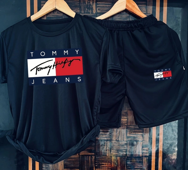 Tommy Hilfiger Pairs - High Quality Fabric  - Navy Blue, XXL
