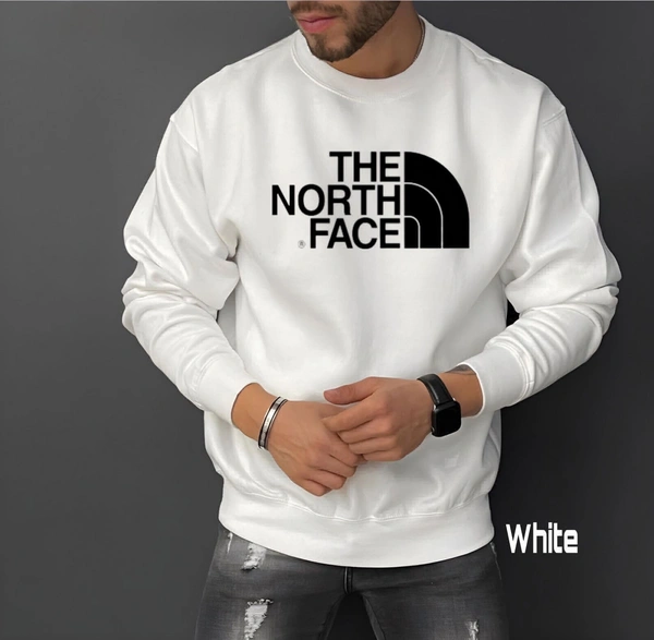 The North Face Spunfleece Material  - White, M-38