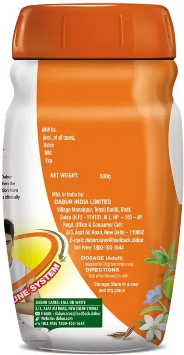DABUR INDIA LIMITED Chyawanprakash sugar free - Dabur  - 500Gm