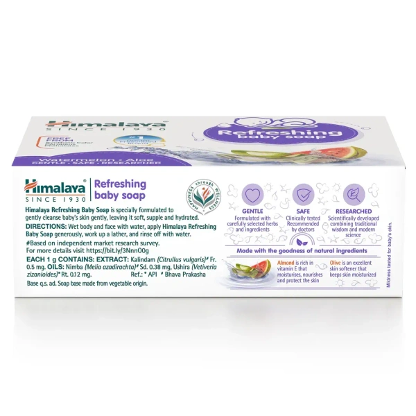 HIMALAYA DRUGS Baby Refreshing Soap - Himalaya - 75g