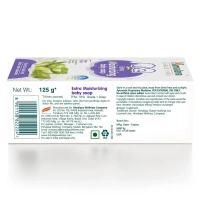 HIMALAYA DRUGS Baby Extra Moisturizing Soap - Himalaya - 125g