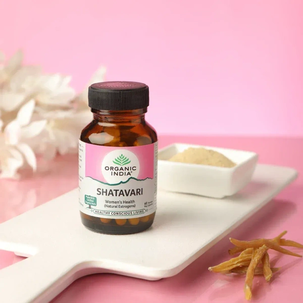 ORGANIC INDIA Shatavari Capsule - Organic - 60Capsule