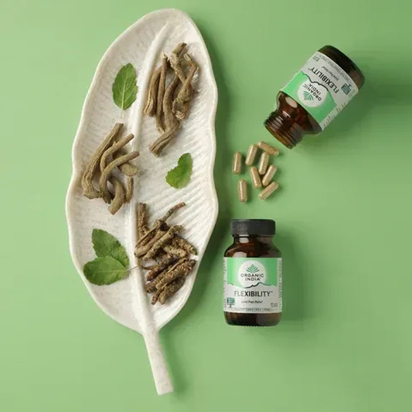ORGANIC INDIA Flexibility Capsule - Organic - 60Capsule