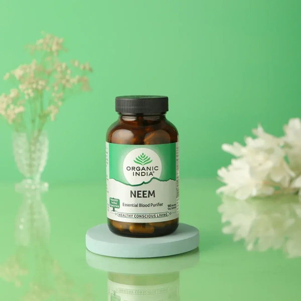 ORGANIC INDIA Neem Capsule - Organic - 60Capsule
