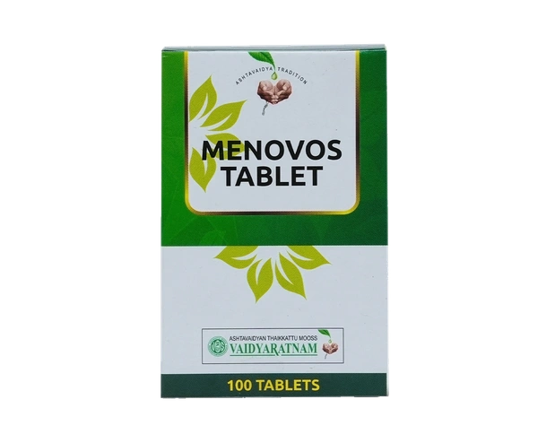 VAIDYARATHNAM Menovos Tablet - Vaidyaratnam - 10 Tablets