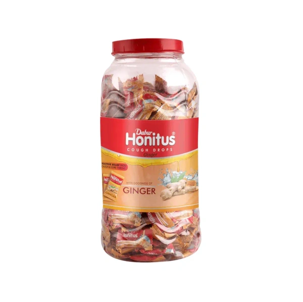 DABUR INDIA LIMITED Honitus Cough Drops Ginger - Dabur  - 100Tablet