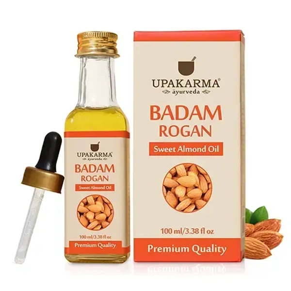 MANKIND PHARMA Ayurveda Badam Rogan Sweet Almond Oil - Upakarma  - 100ml