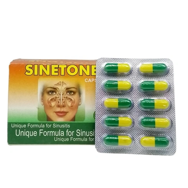 SHREE SHAKTI Sinetone Capsule - Shree Shakti - 10 Capsules
