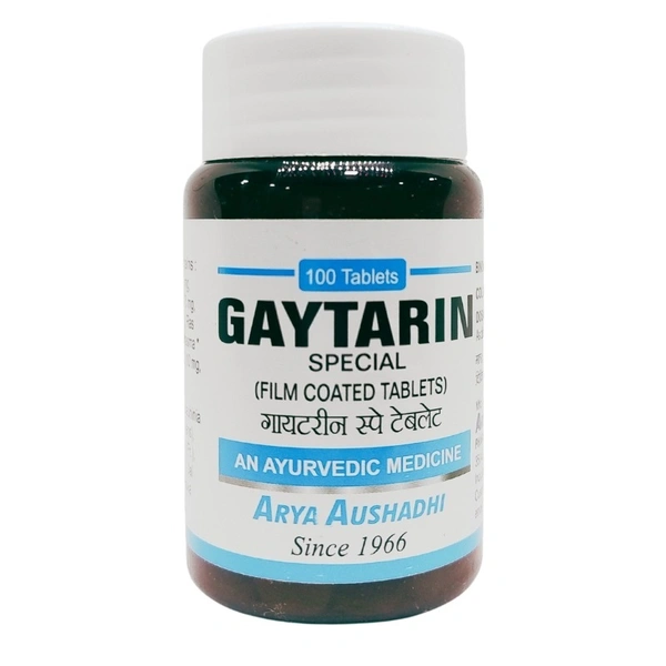 ARYA AUSHADHI Gayatarin Tablet  - Arya Aushadhi - 100 Tablet