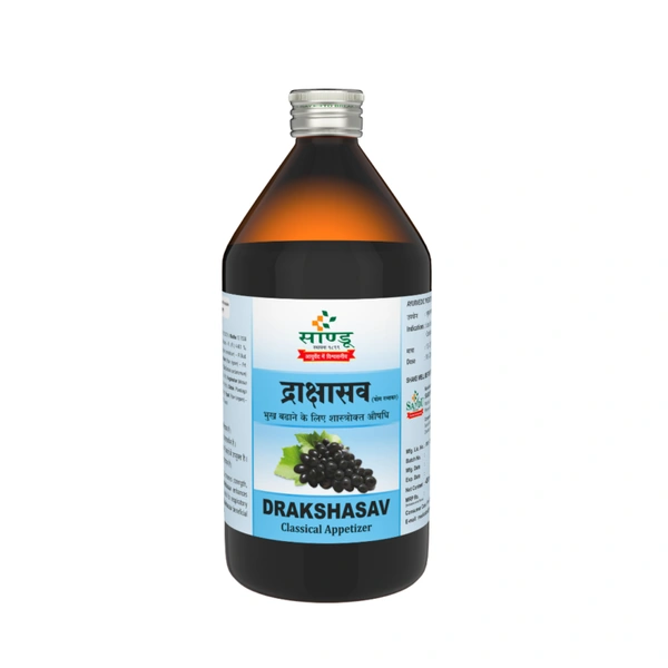 SANDU BROTHERS Drakshasava - Sandu  - 450Ml