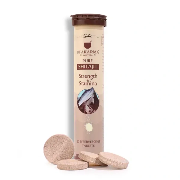 MANKIND PHARMA Pure Shilajit Effervescent - Upkarma - 20Tablets