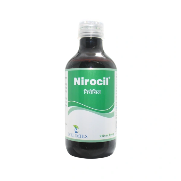SOLUMIKS HERBACEUTICALS Nirocil Syrup - Solumik - 110Ml
