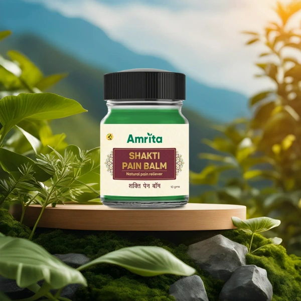 AMRITA HERBOCEUTICAL Shakti Pain Balm - Amrita - 10Gm