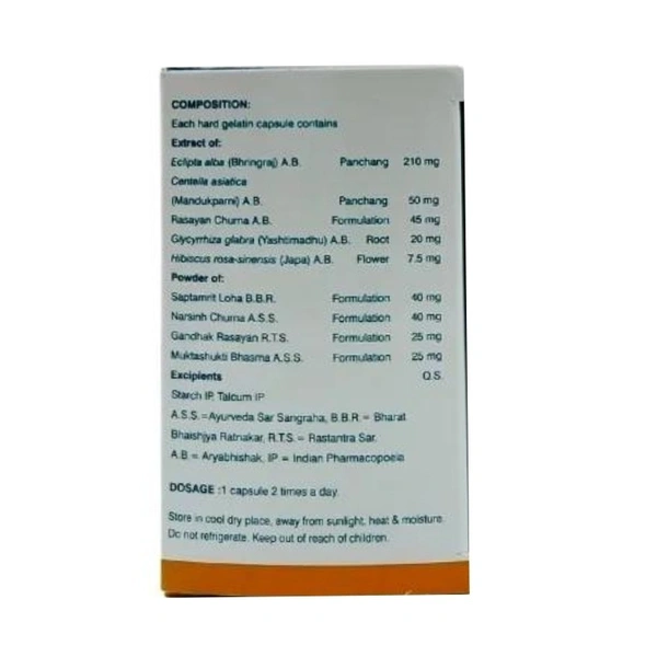 VASU PHARMACEUTICALS Trichup Capsule - Vasu  - 10 Capsuels