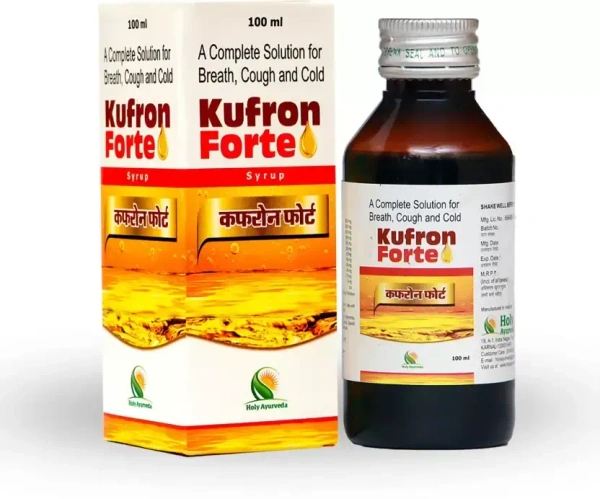 HOLY AYURVEDA Kufron Plus Syrup - Holy  - 100Ml