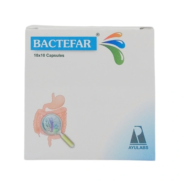 AYULABS PVT LTD Bactefar Capsule - Ayulabs - 10Capsule