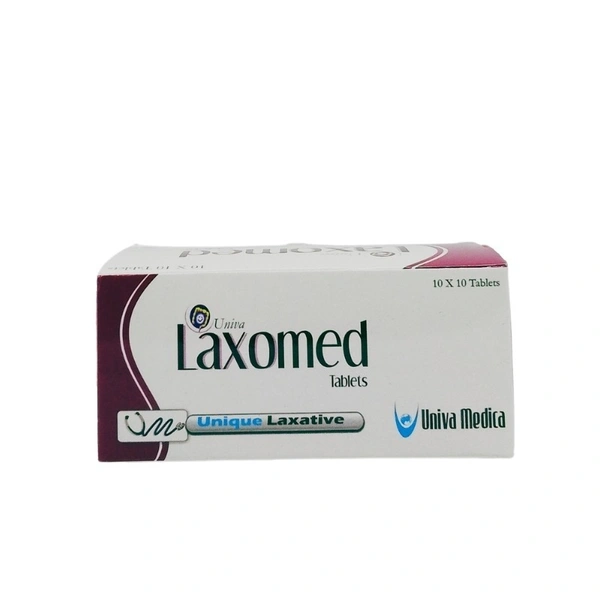 UNIVA MEDICA Laxomed Tablet - Univa Medica - 10 Tablets