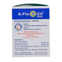 SHREE DHOOTAPAPESHWA A Flu O Cil Forte Tablet - Shree - 10 Tablets