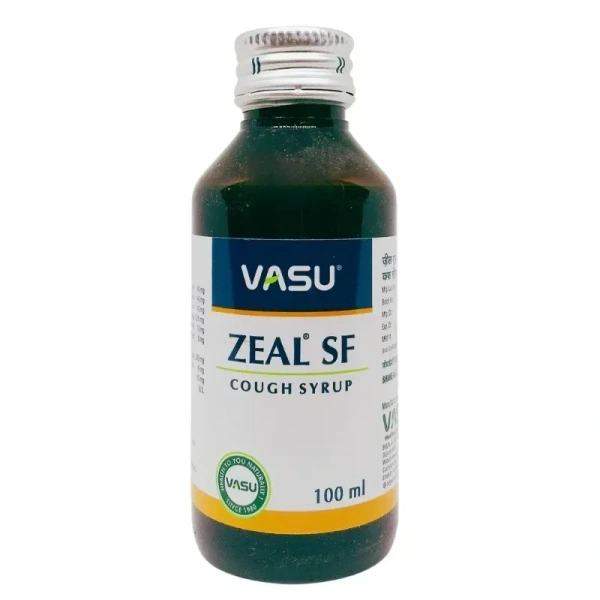 VASU PHARMACEUTICALS Zeal Cough Syrup - Vasu  - 100Ml