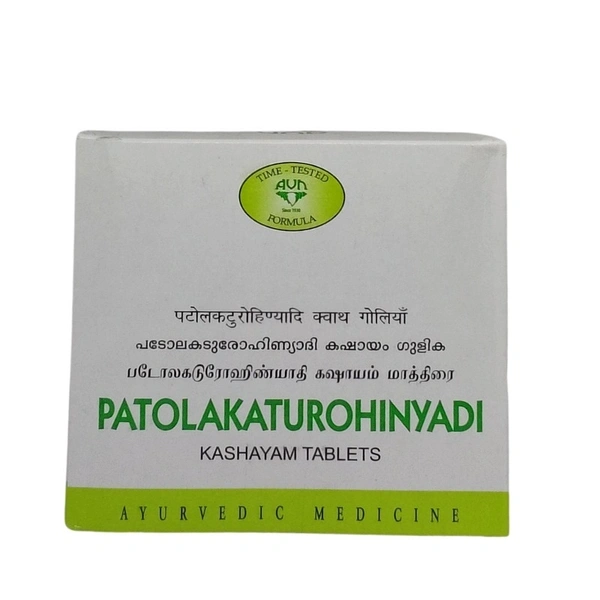 AVN AYURVEDA FORMULA Patolakatukarohinyadi Kashayam Tablet - Avn Ayurveda - 100Tablet