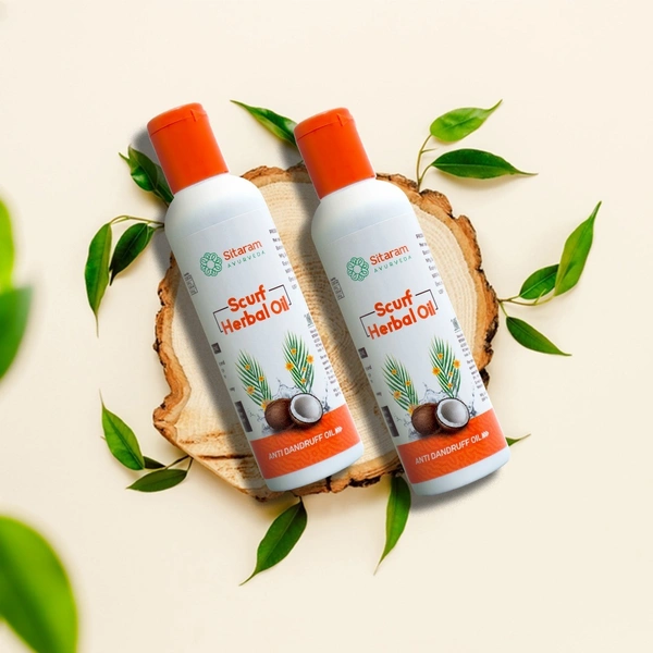 SITARAM AYURVEDA  Scurf Herbal Oil - Sitaram - 100ml