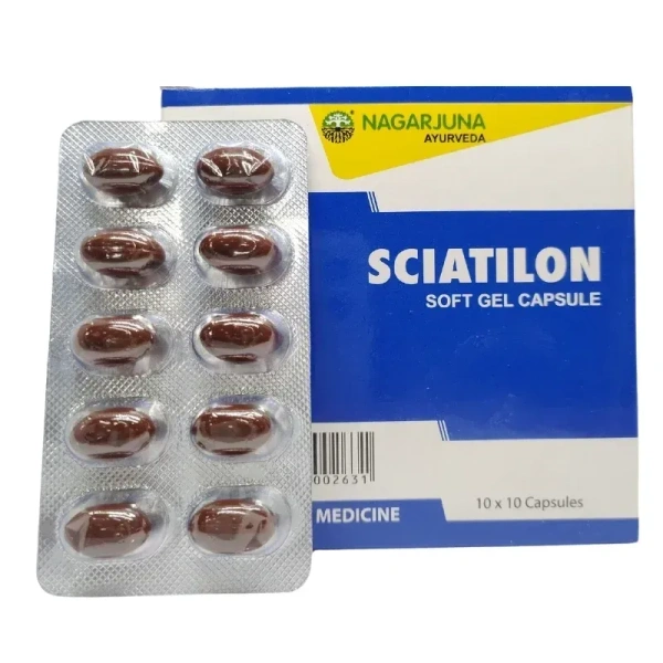 NAGARJUNA Sciatilon Soft Gel Capsule - Nagarjuna - 10Capsule