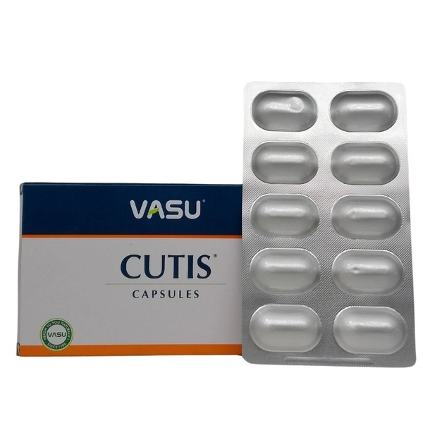 VASU PHARMACEUTICALS Cutis Capsule - Vasu  - 10 Capsules
