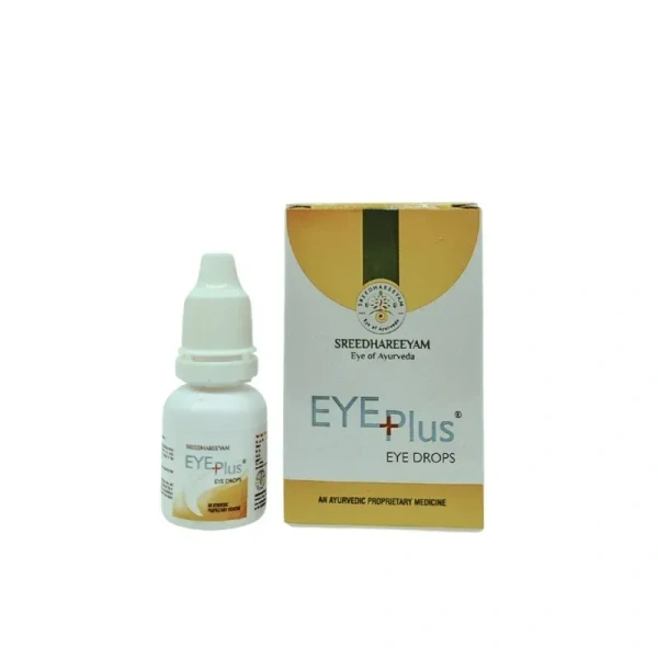 SREEDHAREEYAM Eye Plus Eye Drops - Sreedhareeyam - 10Ml