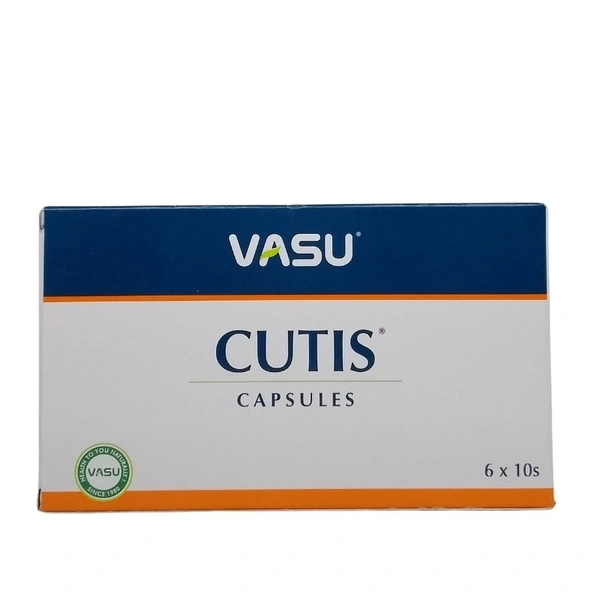 VASU PHARMACEUTICALS Cutis Capsule - Vasu  - 10 Capsules