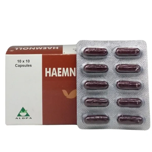 ALOPA HERBAL HEALTHCARE Haemnoll Capsule - Alopa Herbal - 100 Capsule