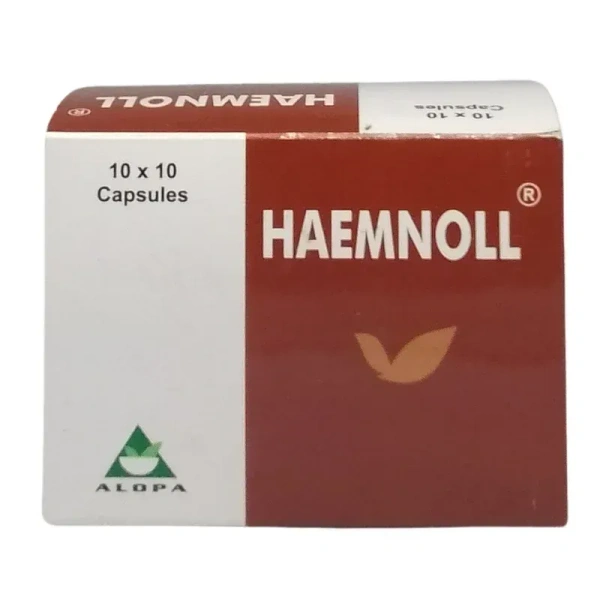 ALOPA HERBAL HEALTHCARE Haemnoll Capsule - Alopa Herbal - 100 Capsule