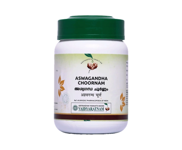 VAIDYARATHNAM Ashwagandha Choorna - Vaidyarathnam  - 100gm