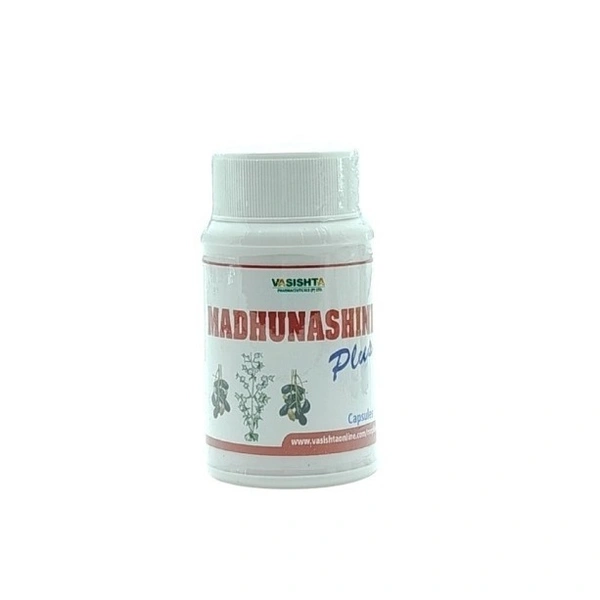 VASISHTA PHARMA Madhunashini Plus Capsule - Vasishta - 60 Capsules